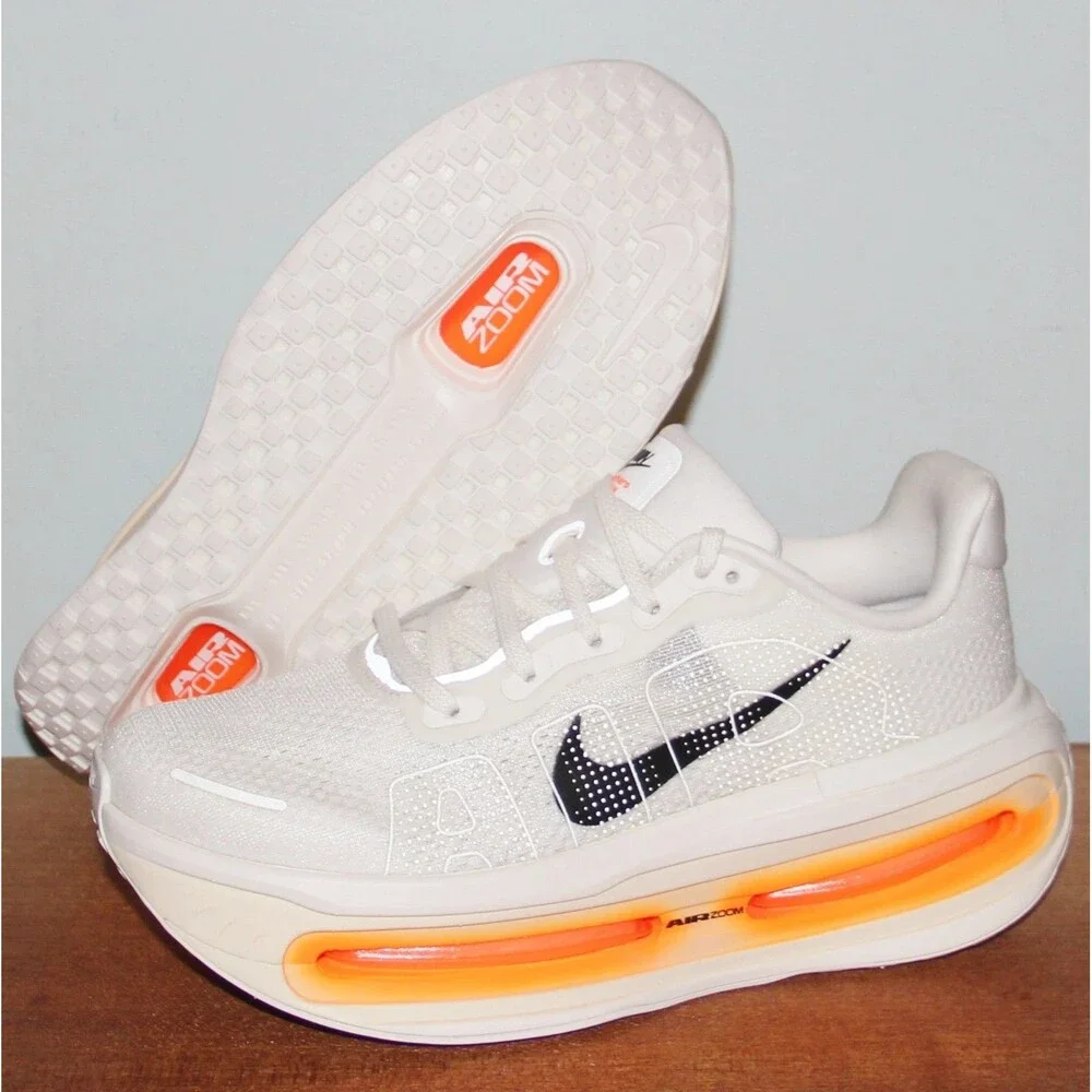 Nike Vomero Premium Running Shoes Mens 6.5 Womens 8 Sail Orange